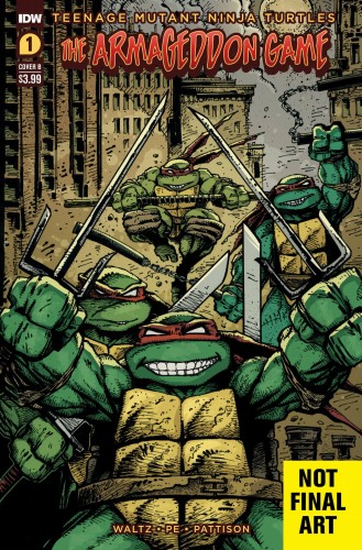 TMNT ARMAGEDDON GAME #1 CVR B EASTMAN