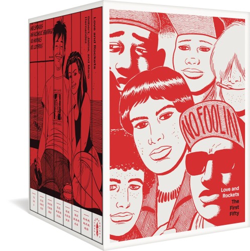 LOVE & ROCKETS FIRST FIFTY CLASSIC 40TH ANV BOX SET HC (9781683965541)