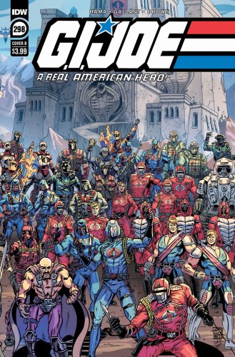 GI JOE A REAL AMERICAN HERO #298 CVR B SULLIVAN
