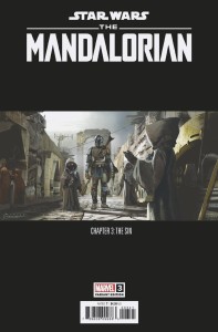 STAR WARS MANDALORIAN #3 CONCEPT ART VAR