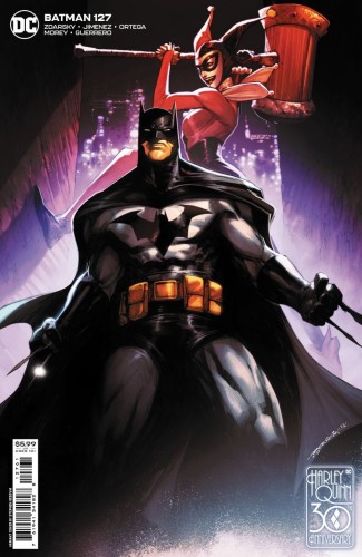 BATMAN #127 CVR D STEPHEN SEGOVIA HARLEY QUINN 30TH ANNIVERSARY CARD STOCK VAR