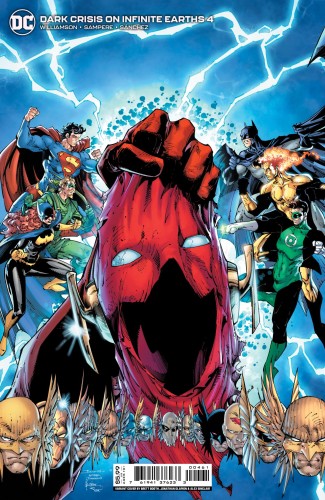 DARK CRISIS #4 (OF 7) CVR C BRETT BOOTH & JONATHAN GLAPION ZERO HOUR HOMAGE CARD STOCK VAR