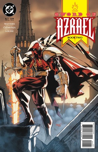 SWORD OF AZRAEL #2 (OF 6) CVR D INC 1:50 GLEB MELNIKOV CARD STOCK VAR