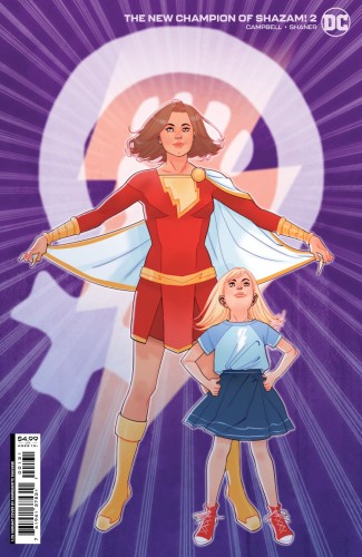 NEW CHAMPION OF SHAZAM #2 (OF 4) CVR C INC 1:25 MARGUERITE SAUVAGE CARD STOCK VAR