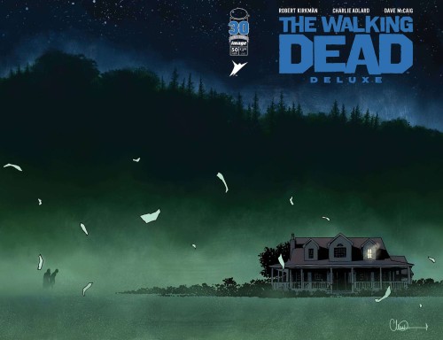 WALKING DEAD DLX #50 CVR E WRAPAROUND ADLARD
