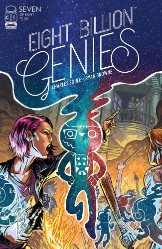 EIGHT BILLION GENIES #7 (OF 8) CVR A BROWNE