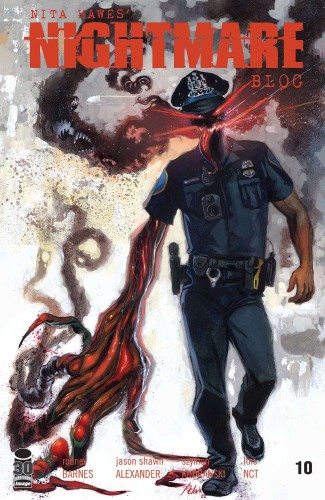 NITA HAWES NIGHTMARE BLOG #10 CVR B CLARK