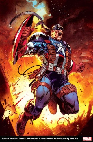 CAPTAIN AMERICA SENTINEL OF LIBERTY #6 KLEIN X-TREME MARVEL VAR