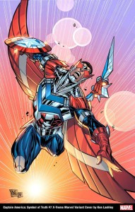 CAPTAIN AMERICA SYMBOL OF TRUTH #7 LASHLEY X-TREME MARVEL VAR
