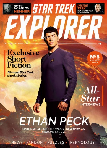 STAR TREK EXPLORER MAGAZINE #5 NEWSSTAND ED
