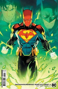 DF BATMAN SUPERMAN WORLDS FINEST #4 2ND PTG WAID SGN