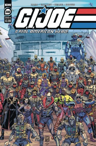 GI JOE A REAL AMERICAN HERO #300 CVR B SULLIVAN