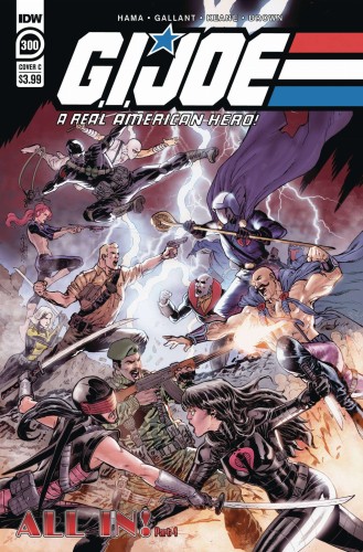 GI JOE A REAL AMERICAN HERO #300 CVR C DIAZ