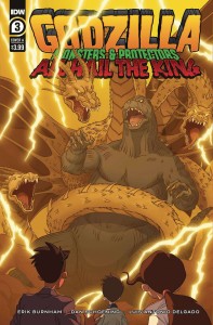 GODZILLA MONSTERS & PROTECTORS ALL HAIL KING #3 CVR A SCHOENING
