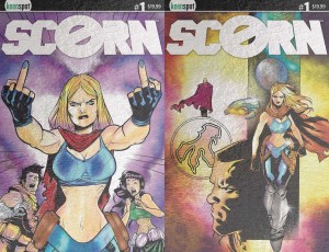 SCORN #1 CVR H THONNY BB HOLOFOIL FLIP