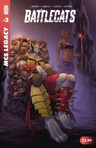 MAD CAVE STUDIOS LEGACY BATTLECATS #3 CVR A CAMELO