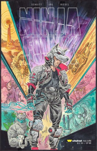 NINJA FUNK #1 (OF 4) CVR B RIEGEL