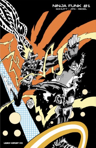 NINJA FUNK #1 (OF 4) CVR E MAHFOOD LAUNCH
