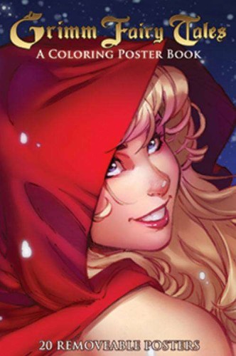 GRIMM FAIRY TALES COLORING POSTER BOOK (9781951087166)