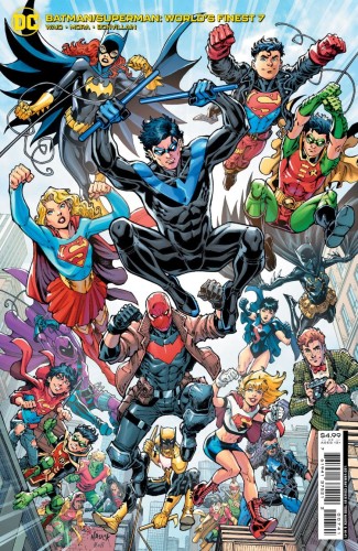 BATMAN SUPERMAN WORLDS FINEST #7 CVR D INC 1:50 TODD NAUCK CARD STOCK VAR