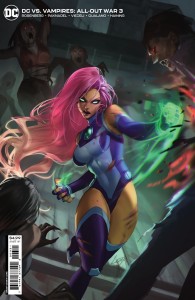 DC VS VAMPIRES ALL-OUT WAR #3 (OF 6) CVR B LESLEY LEIRIX LI CARD STOCK VAR