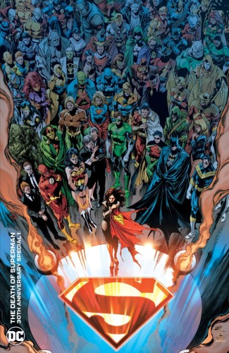 DEATH OF SUPERMAN 30TH ANNIVERSARY SPECIAL #1 (ONE-SHOT) CVR C IVAN REIS & DANNY MIKI FUNERAL FOR A FRIEND VAR