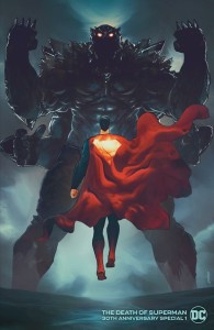 DEATH OF SUPERMAN 30TH ANNIVERSARY SPECIAL #1 (ONE-SHOT) CVR J RAFAEL SARMENTO DOOMBREAKER VAR