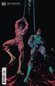 FLASH #786 CVR D INC 1:25 DANIEL SAMPERE & ALEJANDRO SANCHEZ CARD STOCK VAR (DARK CRISIS)