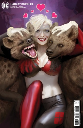 HARLEY QUINN #22 CVR B STJEPAN SEJIC CARD STOCK VAR