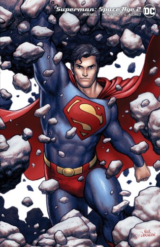 SUPERMAN SPACE AGE #2 (OF 3) CVR C INC 1:25 NICK DERINGTON VAR