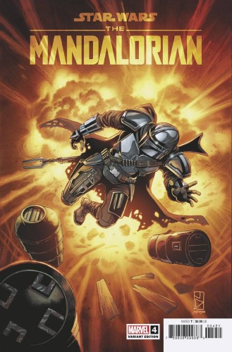 STAR WARS MANDALORIAN #4 25 COPY INCV DUURSEMA VAR