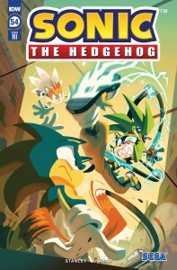 SONIC THE HEDGEHOG #54 CVR C 10 COPY FOURDRAINE INCV