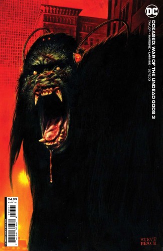 DCEASED WAR OF THE UNDEAD GODS #3 (OF 8) CVR D INC 1:25 STEVE BEACH CARD STOCK VAR