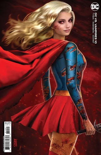 DC VS VAMPIRES #10 (OF 12) CVR B NATHAN SZERDY CARD STOCK VAR
