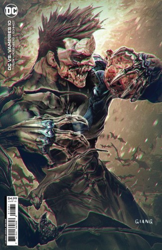 DC VS VAMPIRES #10 (OF 12) CVR C INC 1:25 JOHN GIANG CARD STOCK VAR