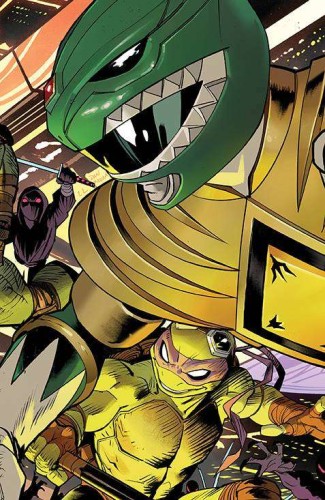 MMPR TMNT II #1 (OF 5) CVR D CONNECTING VAR 4 MORA