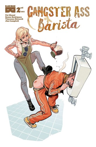GANGSTER ASS BARISTA #2 CVR B HUGHES & CRAMB