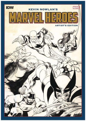 KEVIN NOWLAN MARVEL HEROES ARTIST ED HC (9781684059720)