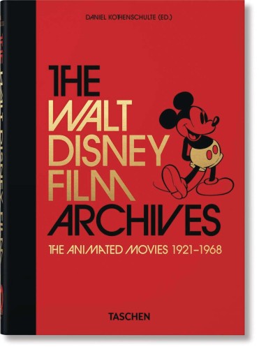 WALT DISNEY ARCHIVES ANIMATED MOVIES 1921-1968 TASCHEN 40TH (9783836580861)