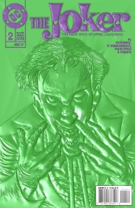 JOKER THE MAN WHO STOPPED LAUGHING #2 CVR D KELLEY JONES 90S COVER MONTH FOIL MULTI-LEVEL EMBOSSED VAR