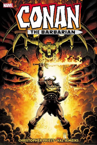 CONAN BARBARIAN ORIG MARVEL YRS OMNIBUS HC VOL 08 ADAMS CVR (9781302934347)