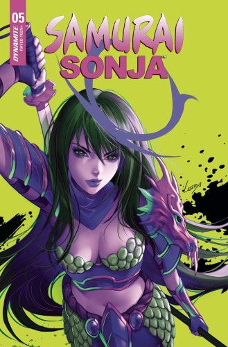 SAMURAI SONJA #5 CVR L FOC LEIRIX ULTRAVIOLET