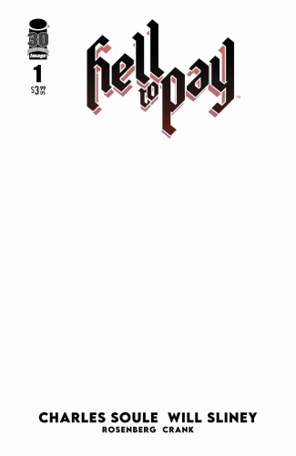 HELL TO PAY #1 CVR C BLANK SKETCH CVR