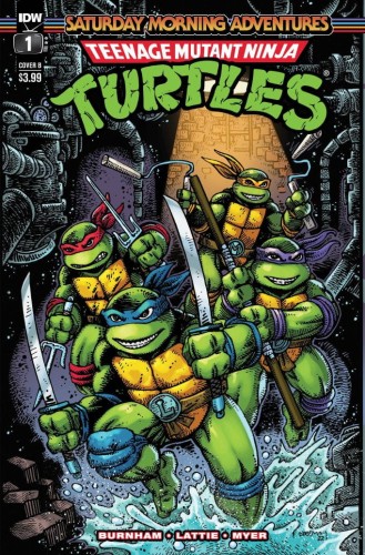 TMNT SATURDAY MORNING ADVENTURES #1 CVR B EASTMAN