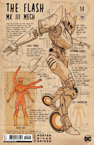 DC MECH #4 (OF 6) CVR B DAN MORA CARD STOCK VAR