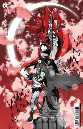 SWORD OF AZRAEL #4 (OF 6) CVR C INC 1:25 RICARDO LOPEZ ORTIZ CARD STOCK VAR