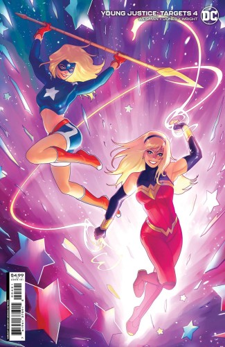 YOUNG JUSTICE TARGETS #4 (OF 6) CVR B MEGHAN HETRICK CARD STOCK VAR