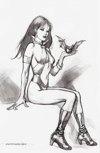 VAMPIRELLA YEAR ONE #3 CVR V 10 COPY FOC INCV NOWLAN VIRGIN