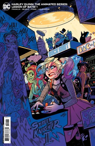 HARLEY QUINN THE ANIMATED SERIES LEGION OF BATS #1 (OF 6) CVR C INC 1:25 LOGAN FAERBER CARD STOCK VAR