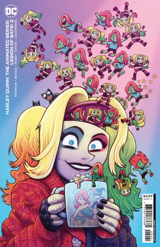 HARLEY QUINN THE ANIMATED SERIES LEGION OF BATS #2 (OF 6) CVR B DAN HIPP CARD STOCK VAR